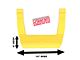 Carr LD Side Steps; Safety Yellow; Pair (17-24 F-350 Super Duty Excluding Regular Cab)