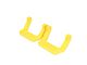 Carr LD Side Steps; Safety Yellow; Pair (17-24 F-350 Super Duty Excluding Regular Cab)