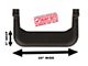 Carr Super Hoop Side Steps; Black; Pair (03-08 RAM 2500)