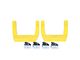 Carr LD Side Steps; Safety Yellow; Pair (03-08 RAM 3500)