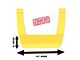 Carr LD Side Steps; Safety Yellow; Pair (09-24 RAM 3500)