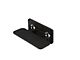 Carr Flat Mount Mega Step; Black (Universal; Some Adaptation May Be Required)