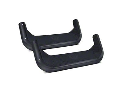 Carr Super Hoop Steps; Black; Pair (19-25 Silverado 1500)