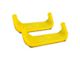 Carr Super Hoop Steps; Safety Yellow; Pair (19-25 Silverado 1500)