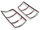 Tail Light Covers; Chrome (02-08 RAM 1500)