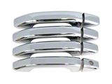 Door Handle Covers; Chrome (15-19 Sierra 2500 HD Double Cab, Crew Cab)