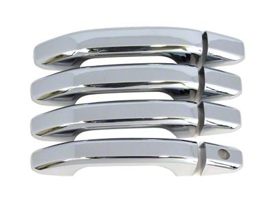 Door Handle Covers; Chrome (15-19 Sierra 2500 HD Double Cab, Crew Cab)