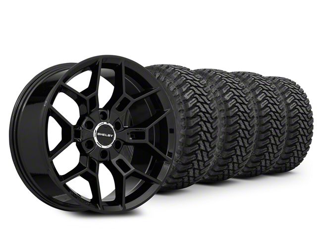 20x9 Carroll Shelby Wheels CS45 & 33in Atturo Mud-Terrain Trail Blade M/T Tire Package (21-24 F-150)