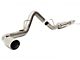 Carven Exhaust TR-Series Single Exhaust System with Polished Tip; Side Exit (15-20 2.7L EcoBoost F-150)