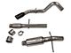 Carven Exhaust Competitor Series Single Exhaust System with Black Tip; Side Exit (10-18 4.3L Silverado 1500)