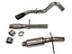 Carven Exhaust Competitor Series Single Exhaust System with Black Tip; Side Exit (10-18 5.3L Sierra 1500)