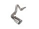 Carven Exhaust Progressive Series Single Exhaust System with Polished Tip; Side Exit (10-18 4.3L Silverado 1500)