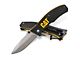 CAT 7-1/2-Inch Drop Point Folding Knife (Universal; Some Adaptation May Be Required)