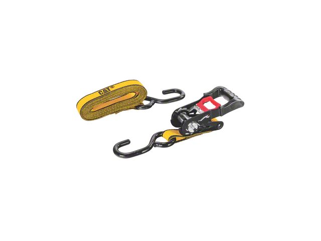 CAT 12-Foot x 1-Inch Ratchet Tie Down Set; 2-Piece (Universal; Some Adaptation May Be Required)