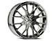 Cavallo CLV-36 Nano Chrome 6-Lug Wheel; 20x8.5; 20mm Offset (23-25 Canyon)