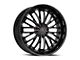 Cavallo CLV-42 Gloss Black 6-Lug Wheel; 24x9; 25mm Offset (23-25 Canyon)