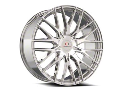 Cavallo CLV-45 Nano Chrome 6-Lug Wheel; 22x9.5; 25mm Offset (23-25 Canyon)