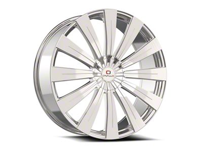 Cavallo CLV-49 Nano Chrome 6-Lug Wheel; 20x8.5; 25mm Offset (23-25 Canyon)