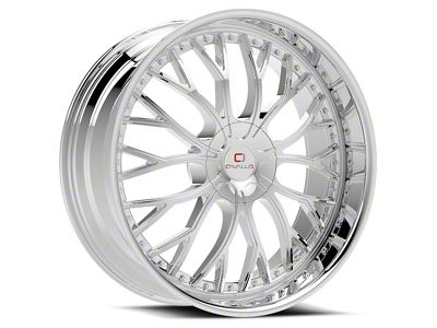 Cavallo CLV-33 Nano Chrome 6-Lug Wheel; 22x9.5; 25mm Offset (23-25 Colorado)