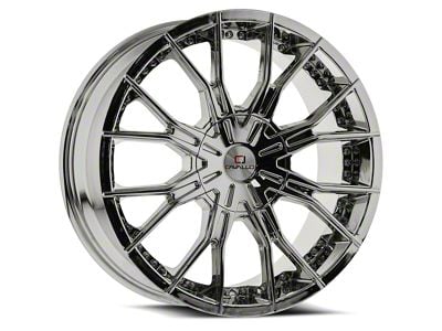 Cavallo CLV-36 Nano Chrome 6-Lug Wheel; 20x8.5; 20mm Offset (23-25 Colorado)