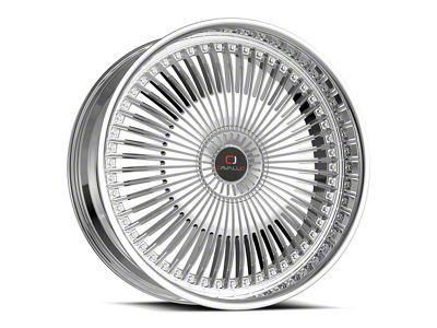 Cavallo CLV-41 Nano Chrome 6-Lug Wheel; 22x9.5; 25mm Offset (23-25 Colorado)