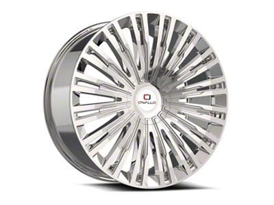 Cavallo CLV-48 Nano Chrome 6-Lug Wheel; 20x8.5; 25mm Offset (23-25 Colorado)