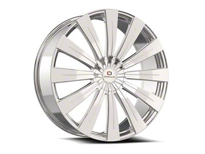 Cavallo CLV-49 Nano Chrome 6-Lug Wheel; 20x8.5; 25mm Offset (23-25 Colorado)