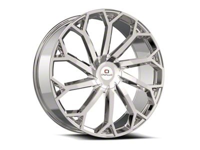 Cavallo CLV-51 Nano Chrome 6-Lug Wheel; 22x9.5; 25mm Offset (23-25 Colorado)