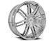 Cavallo CLV-18 Chrome 5-Lug Wheel; 24x9; 18mm Offset (05-11 Dakota)