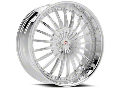 Cavallo CLV-32 Chrome 5-Lug Wheel; 18x8; 35mm Offset (87-90 Dakota)