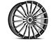 Cavallo CLV-34 Gloss Black and Machined 5-Lug Wheel; 18x8; 35mm Offset (87-90 Dakota)