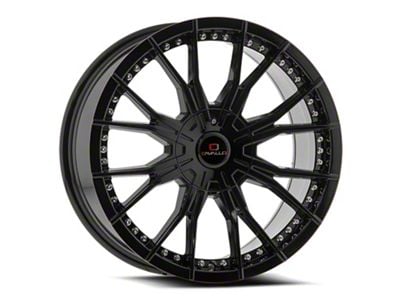 Cavallo CLV-36 Gloss Black 5-Lug Wheel; 18x8; 35mm Offset (87-90 Dakota)