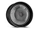 Cavallo CLV-41 Gloss Black and Machined 5-Lug Wheel; 18x8; 35mm Offset (87-90 Dakota)