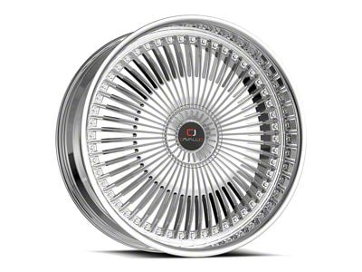 Cavallo CLV-41 Nano Chrome 5-Lug Wheel; 22x8.5; 38mm Offset (87-90 Dakota)