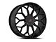 Cavallo CLV-44 Gloss Black 5-Lug Wheel; 18x8; 35mm Offset (87-90 Dakota)