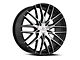 Cavallo CLV-45 Gloss Black and Machined 5-Lug Wheel; 18x8; 35mm Offset (87-90 Dakota)