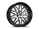 Cavallo CLV-46 Gloss Black and Machined 5-Lug Wheel; 18x8; 35mm Offset (87-90 Dakota)