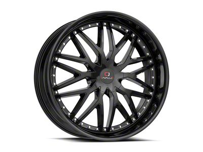 Cavallo CLV-46 Gloss Black 5-Lug Wheel; 18x8; 35mm Offset (87-90 Dakota)