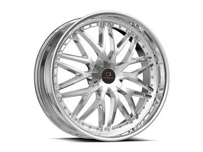 Cavallo CLV-46 Nano Chrome 5-Lug Wheel; 18x8; 35mm Offset (87-90 Dakota)