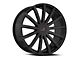 Cavallo CLV-52 Gloss Black 5-Lug Wheel; 18x8; 35mm Offset (87-90 Dakota)