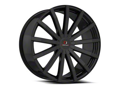 Cavallo CLV-52 Gloss Black 5-Lug Wheel; 18x8; 35mm Offset (87-90 Dakota)