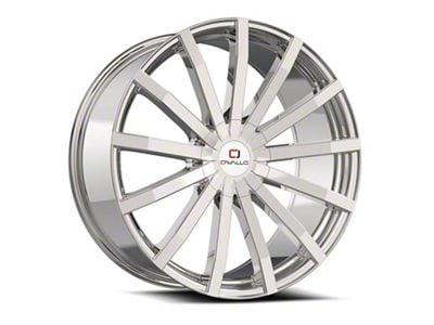 Cavallo CLV-52 Nano Chrome 5-Lug Wheel; 18x8; 35mm Offset (87-90 Dakota)