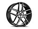 Cavallo CLV-55 Gloss Black and Machined 5-Lug Wheel; 18x8; 35mm Offset (87-90 Dakota)