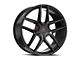 Cavallo CLV-55 Gloss Black 5-Lug Wheel; 18x8; 35mm Offset (87-90 Dakota)