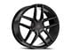 Cavallo CLV-55 Gloss Black 5-Lug Wheel; 22x8.5; 38mm Offset (87-90 Dakota)