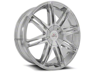 Cavallo CLV-18 Chrome 6-Lug Wheel; 20x8.5; 25mm Offset (21-24 F-150)