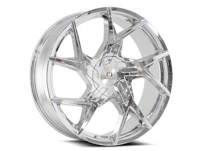 Cavallo CLV-26 Chrome 6-Lug Wheel; 22x9.5; 25mm Offset (21-24 F-150)