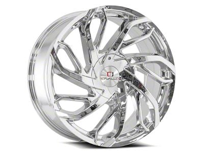 Cavallo CLV-29 Chrome 6-Lug Wheel; 22x9.5; 25mm Offset (15-20 F-150)