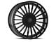 Cavallo CLV-3 Gloss Black and Machined 6-Lug Wheel; 22x9.5; 25mm Offset (21-24 F-150)