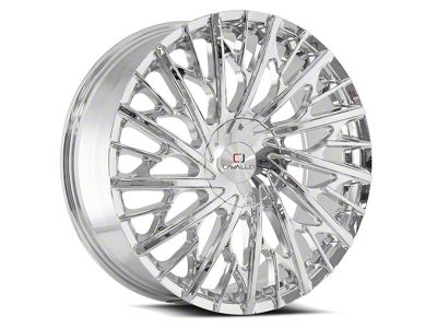 Cavallo CLV-30 Chrome 6-Lug Wheel; 22x9.5; 25mm Offset (21-24 F-150)